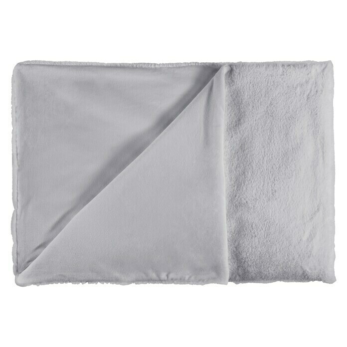 Decke HappySilber, 200 x 150 cm, 100 % Polyester View From Above