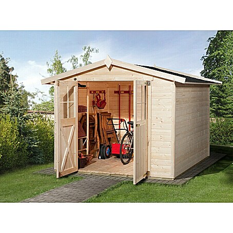 Weka Gartenhaus Classic (Holz, Natur)