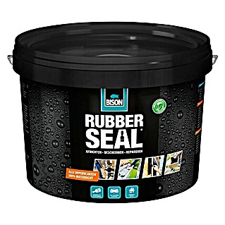 Bison Rubber Seal Dikke bitumencoating Emmer 2,5 l (Waterdicht, Gebruiksklaar)