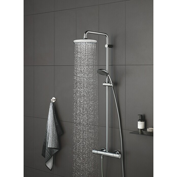 Grohe Vitalio Start HandbrauseAnzahl Funktionen: 2 Stk., Durchmesser: 10 cm, Chrom Mood Shot