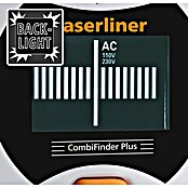 Laserliner Ortungsgerät CombiFinder Plus (Geeignet für: Aufspüren von spannungsführenden Leitungen und Metall, Erfassungstiefe: Max. 75 mm Eisenmetalle)
