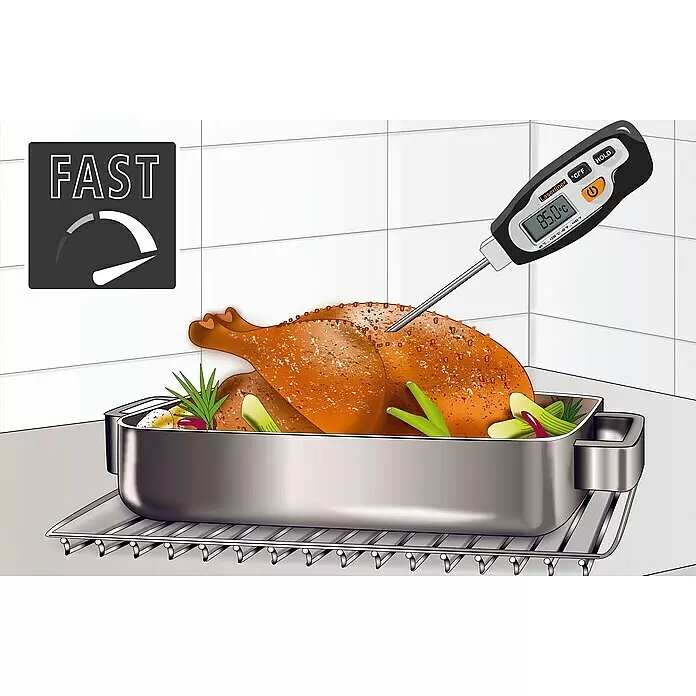 Laserliner Temperaturmessgerät Thermotester - Messbereich: -40 °C bis +250 °C - Anwendungsbeispiel