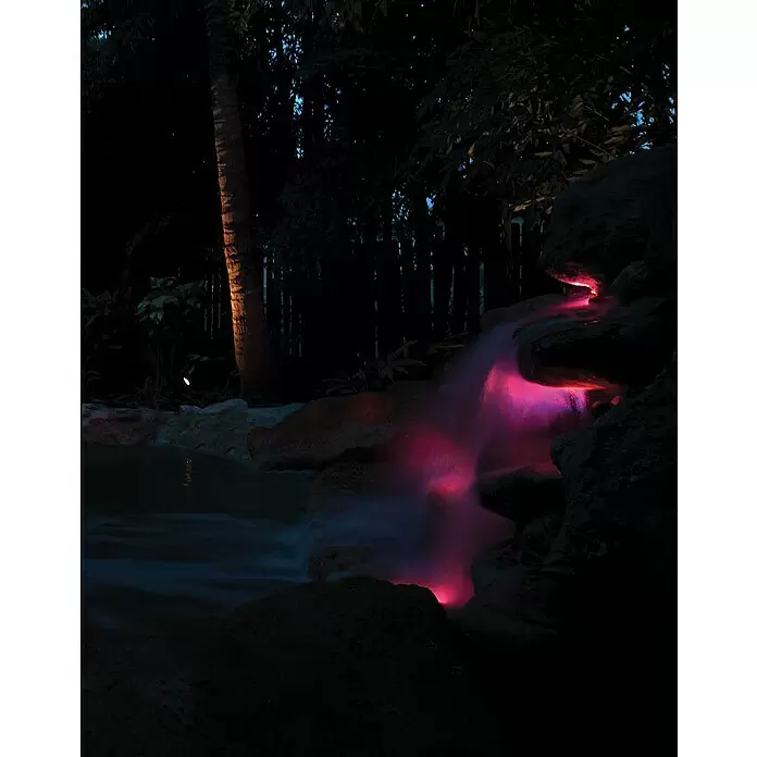Pontec Teichbeleuchtung PondoStar LED - 3 Stk., Lichtfarbe: RGB - Stimmungsaufnahme