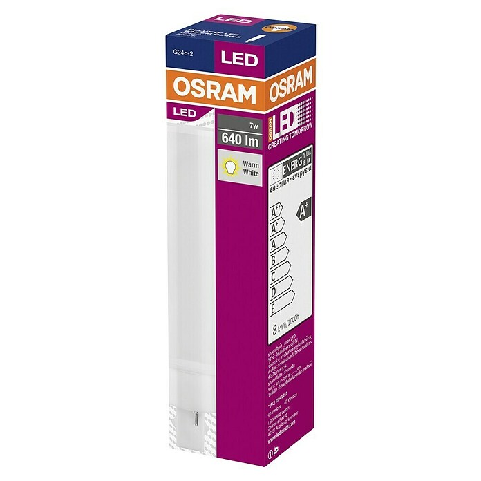 Osram Dulux D Led-buis (7 W, Warm wit, 147,5 mm)