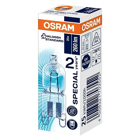 Osram Halogen-Gluehlampe Halopin Oven