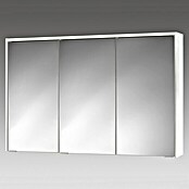 Sieper LED-Spiegelschrank KHX 120 (B x H: 120 x 74 cm, Mit Beleuchtung, MDF, Holzdekor weiß)