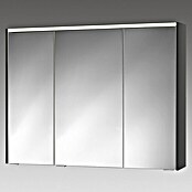 Sieper LED-Spiegelschrank KHX 100 (B x H: 100 x 74 cm, Mit Beleuchtung, MDF, Anthrazit)