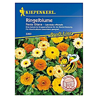 Kiepenkerl Profi-Line Blumensamen Ringelblume (Calendula officinalis, Fiesta Gitana, Blütezeit: Juli)