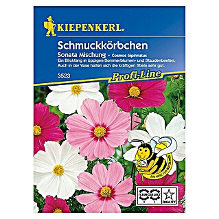 Kiepenkerl Profi-Line Blumensamen Schmuckkörbchen (Cosmos bipinnatus, Sonata, Blütezeit: Juli)