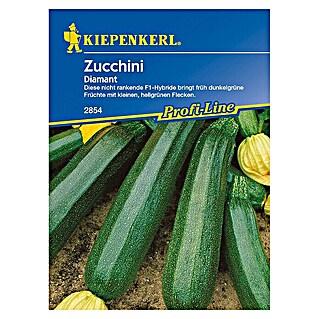 Kiepenkerl Profi-Line Gemüsesamen Zucchini (Diamant F1, Cucurbita pepo, Erntezeit: Juni)
