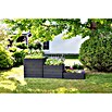 Garantia Hochbeet Ergo Vario 2 Stone - Set (120 x 80 x 75 cm, Kunststoff, Anthrazit) | BAUHAUS