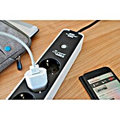 Brennenstuhl Steckdosenleiste Ecolor (Schwarz, 3 600 W) | BAUHAUS