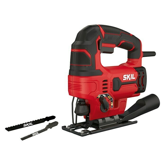 Skil Elektrische pendeldecoupeerzaag + Gratis Accu Compressor (0 /min - 3.000 /min, Max. zaagdiepte in hout: 75 mm, Aantal pendelstanden: 4 st.) | BAUHAUS