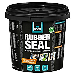 Bison Rubber Seal Dikke bitumencoating Pot 750 ml (Waterdicht, Gebruiksklaar)