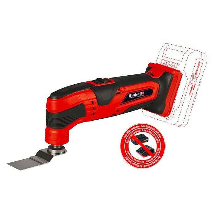 Einhell PXC 18V Akku-Multifunktionswerkzeug TC-MG 18 Li-Solo (18 V, Ohne Akku) | BAUHAUS