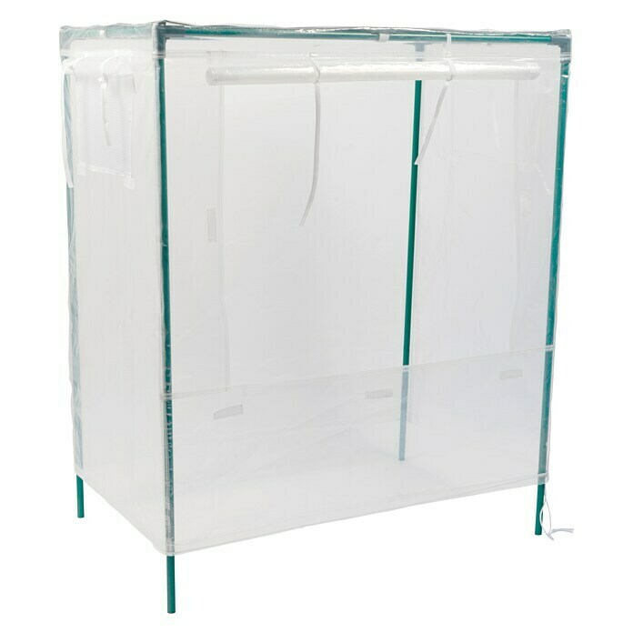 Vitavia Hochbeet-AbdeckungL x B x H: 88 x 55 x 105 cm, Transparent, Kunststoff Front View