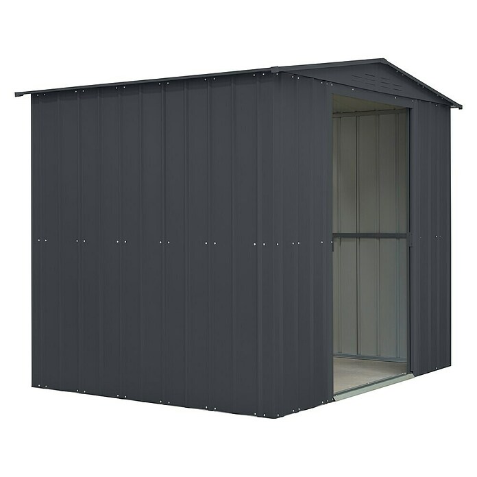 Gerätehaus Dream 86 (245 cm, 185 cm, Stahl, Anthrazit) | BAUHAUS