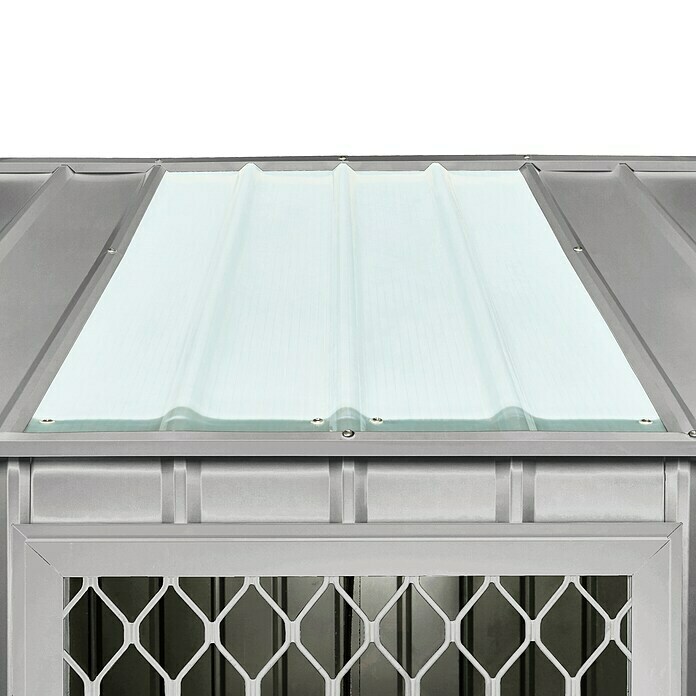 Globel Fenster-Element (62 x 62 cm, Silber Metallic) | BAUHAUS