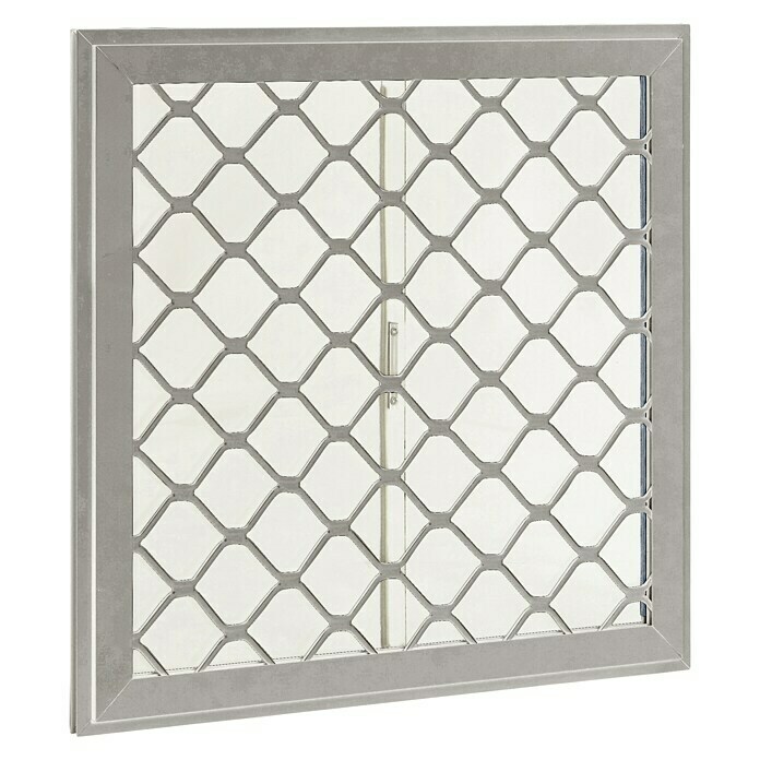 Globel Fenster-Element (62 x 62 cm, Silber Metallic) | BAUHAUS