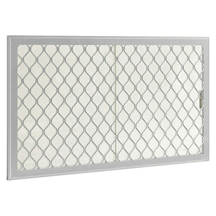 Globel Fenster-Element (124 x 75 cm, Silber Metallic) | BAUHAUS