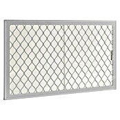 Globel Fenster-Element (124 x 75 cm, Silber Metallic) | BAUHAUS