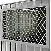 Globel Fenster-Element (124 x 75 cm, Silber Metallic) | BAUHAUS