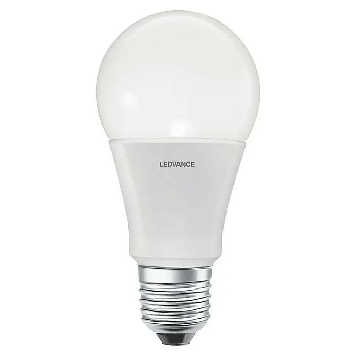 Ledvance Smart+ WiFi Smart-LED-Lampe Classic - E27, Warmweiß, 1.055 lm, 9,5 W, Farbtemperatur einstellbar: Nein - LEDVANCE LED Lampe mit matter Oberfläche und Standard E27 Sockel für energiesparende und helle Beleuchtung im Innenbereich.