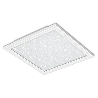 Briloner LED-Panel Sternendekor (24 W, L x B x H: 45 x 45 x 6 cm, Weiß, Warmweiß)