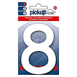 Pickup 3D Home Kućni broj Rio (Visina: 10 cm, Plastika, Motiv: 8)
