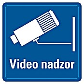 Pickup Naljepnica  (Motiv: Video nadzor, 7,5 x 7,5 cm) | BAUHAUS