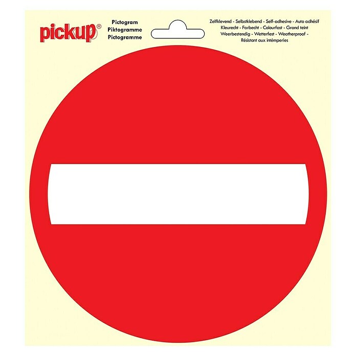 Pickup Naljepnica  (Promjer: 20 cm, Zabranjen pristup) | BAUHAUS