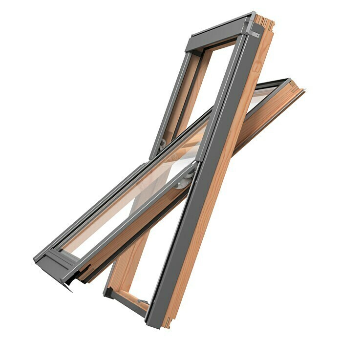 Solid Elements Dachfenster Basic114 x 118 cm Diagonal View