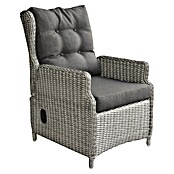 Sunfun Pauline Vrtna fotelja Pauline  (Š x D x V: 64 x 81 x 101 cm, Polyrattan, Bambus siva) | BAUHAUS