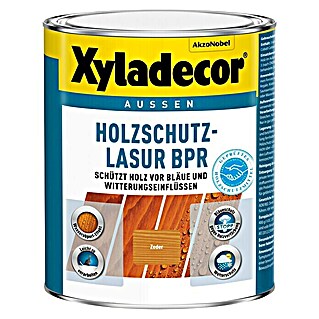 Xyladecor Holzschutzlasur BPR (Farbe: Zeder, Inhalt: 1 l, Materialbasis: Alkydharz)