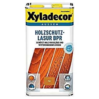 Xyladecor Holzschutzlasur BPR (Farbe: Pinie, 5 l, Materialbasis: Alkydharz)
