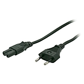 Metronic Cable de alimentación eléctrica (Negro)