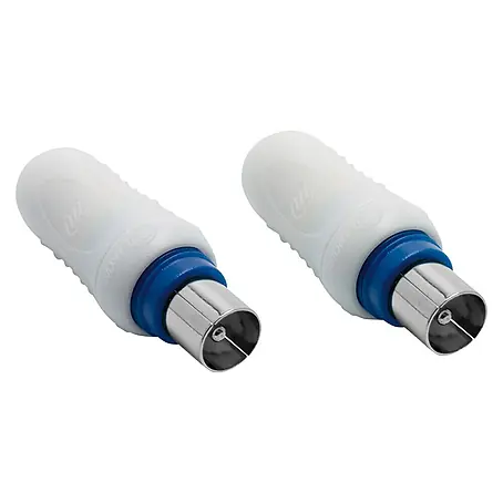 Metronic  Conector de red TV blindados