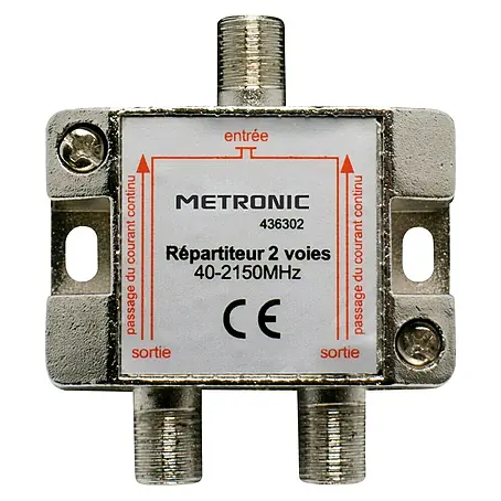 Metronic  Distribuidor F 1 In 2 Out