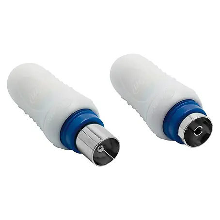 Metronic  Conector de red TV blindados
