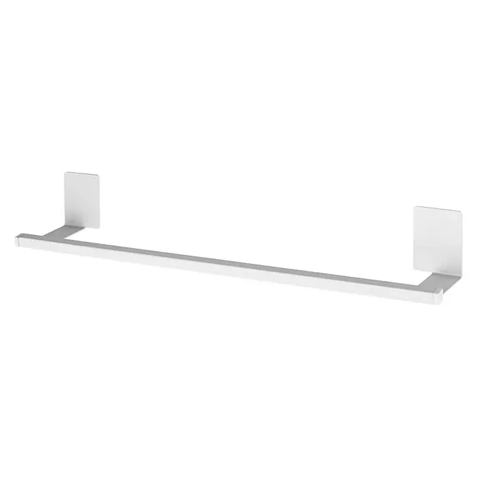 CM Baños Toallero de barra - L x An x Al: 40 x 65 x 55 mm, Acero inoxidable, Blanco - Una toallero blanco moderno y minimalista, ideal para cualquier baño. El producto es elegante y funcional para colgar toallas.