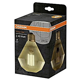 Osram LED-Lampe Diamant (4,5 W, E27, 470 lm)