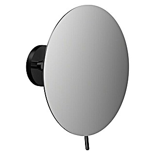 Espejo cosmético Tours 2.0 (Aumento: x 3, Diámetro: 20 cm, Negro)