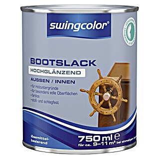 swingcolor Bootslack (Farblos, Hochglänzend, 750 ml, Lösemittelbasiert)