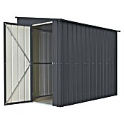 Globel Gerätehaus LeanTo 58 (155 cm, 242 cm, Stahl, Anthrazit) | BAUHAUS