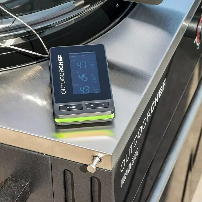 Outdoorchef Grill-Thermometer Gourmet Check Pro - Digital - Anwendungsbeispiel