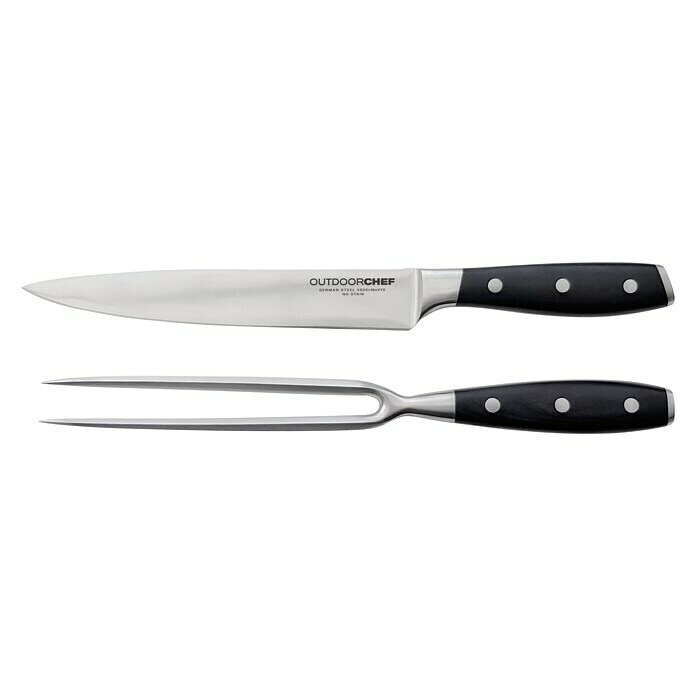Outdoorchef Tranchier-Set Premium (Edelstahl, 2 -tlg.)