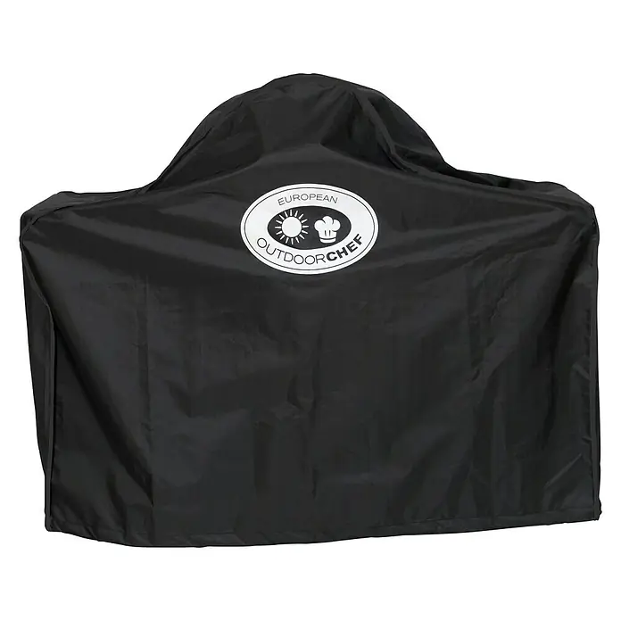 Outdoorchef Grill-Schutzhülle Montreux - Passend für: Outdoorchef Gasgrill Montreux 570 G, Polyurethan - Schwarze Outdoorchef Grillabdeckung mit weißem Logo, schützt den Grill vor Witterungseinflüssen und verlängert seine Lebensdauer.
