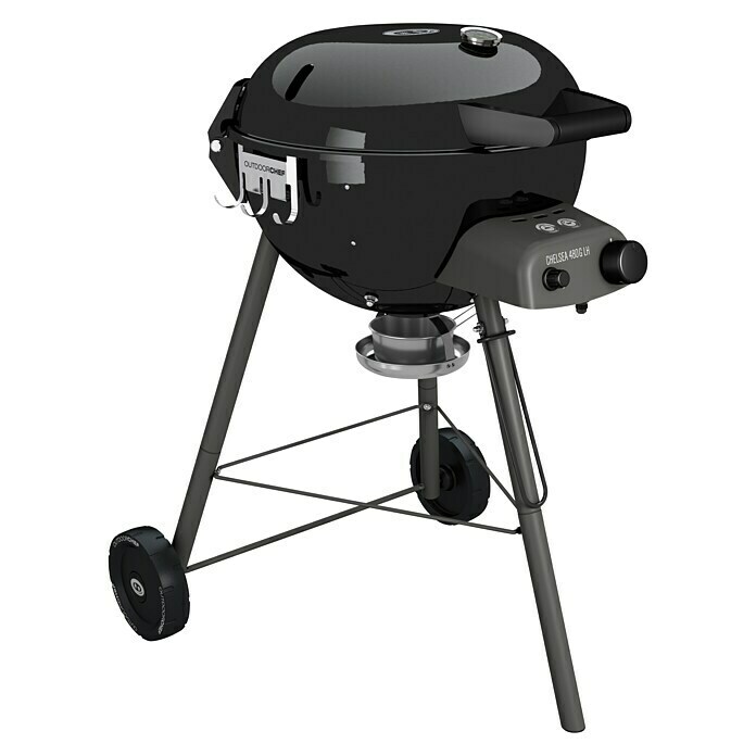 Outdoorchef Gasgrill CHELSEA 480 G LHAnzahl Brenner: 1, 45 cm, 5,6 kW Diagonal View