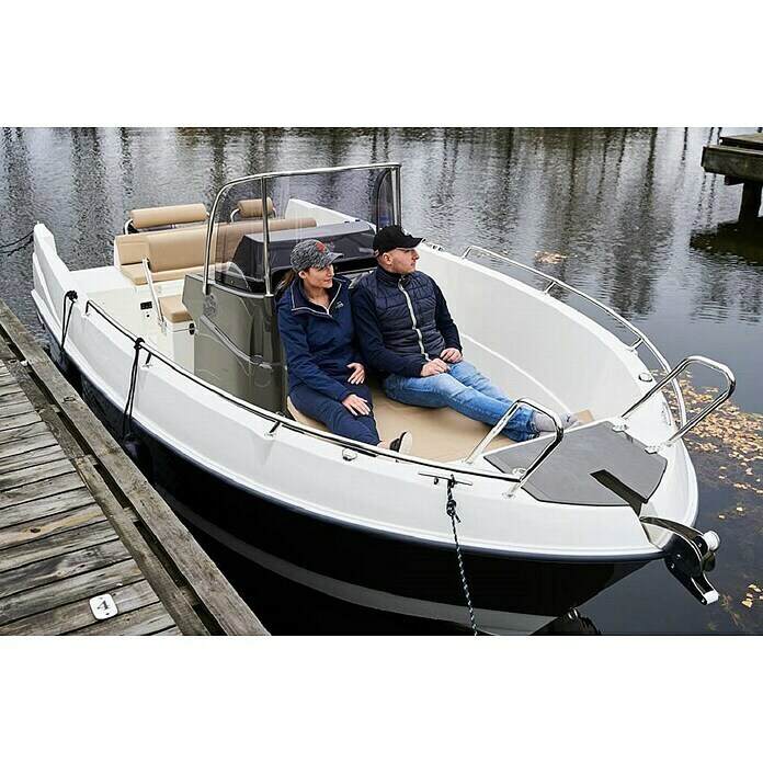 PEGAZUS GFK-Boot 605 CC BaseMotorleistung: Ohne Motor, Geeignet für: 8 Personen, CE-Klasse C Use Shot