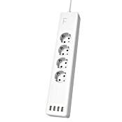 Hama Smart-Steckdosenleiste (Innen, 4-fach, Weiß, 2.300 W, 4 x USB) | BAUHAUS